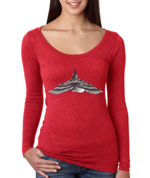 Rihanna inspired body tattoos Women Long Sleeve Shirt