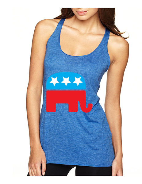 Republican party elephant elections Women tanktop - ALLNTRENDSHOP - 3