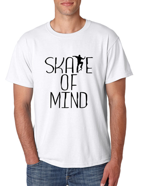 Men's T Shirt Skate Of Mind Skating Skateboard Lovers