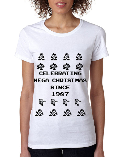 Women's T Shirt Celebrating Mega Christmas Ugly Sweater Gift - ALLNTRENDSHOP - 3