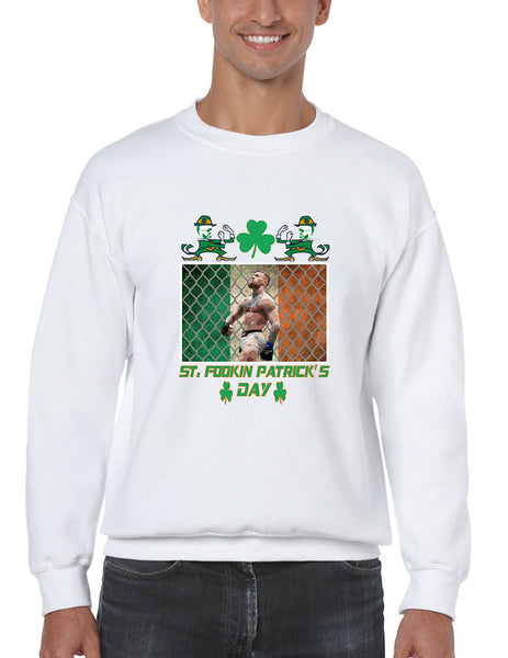 Men's Sweatshirt Irish Conor Final St Patrick's Day Top