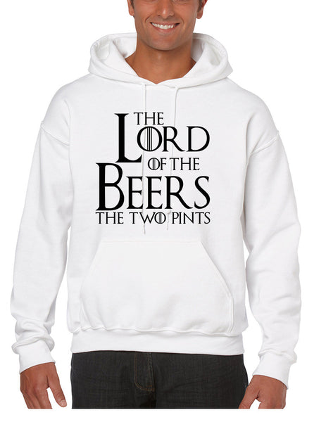 Men's Hoodie The Lord Of The Beers Two Pints Popular Fun