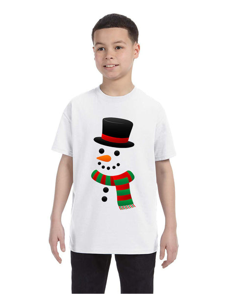 Kids T Shirt Snowman Ugly Christmas Xmas Gift Cool Holiday Top