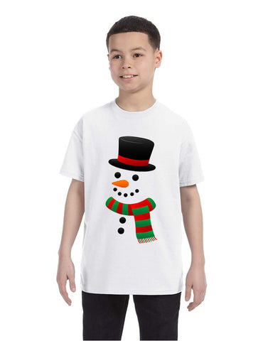 Kids T Shirt Snowman Ugly Christmas Xmas Gift Cool Holiday Top