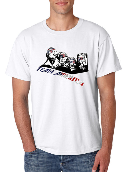 Men's T Shirt 4 Fathers American Team 4th Of July T Shirt