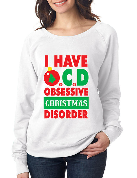 Obsessive christmas disorder Women's long sleeve Pullover - ALLNTRENDSHOP - 2