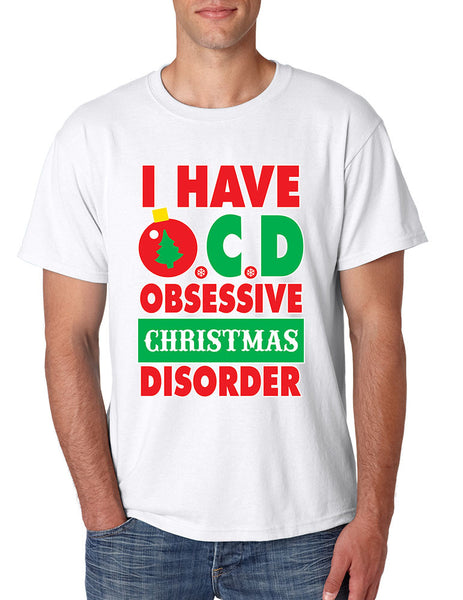 Obsessive christmas disorder Men's T-shirt - ALLNTRENDSHOP - 3