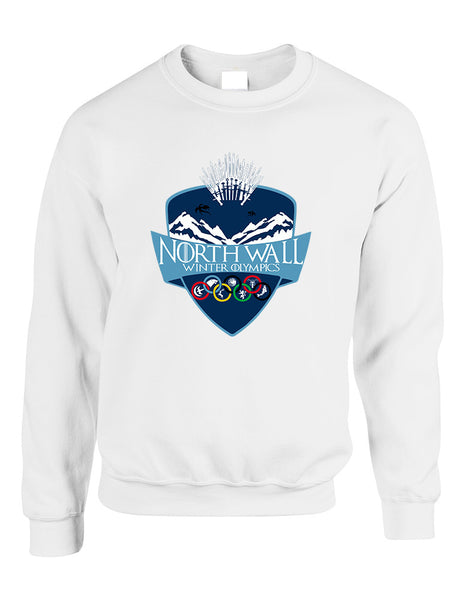 Adult Sweatshirt North Wall Winter Olympics Popular Cool