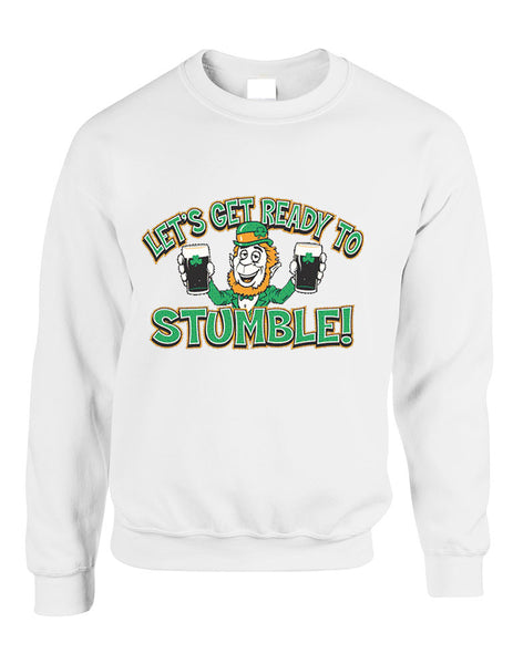 let`s get ready to stumble St patrick women sweatshirt - ALLNTRENDSHOP - 2