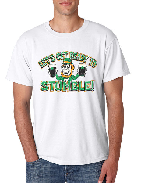 let`s get ready to stumble St patrick men t-shirt - ALLNTRENDSHOP - 3
