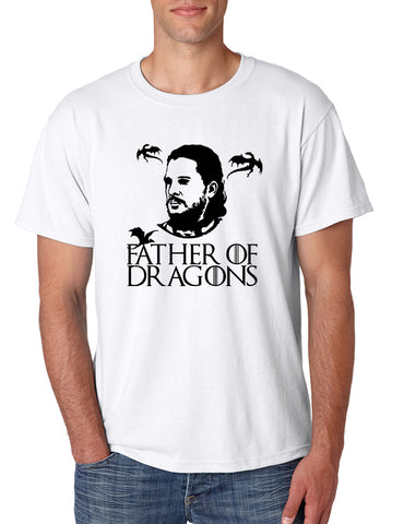 Men's T Shirt Father Of Dragons Cool Shirt Hot Gift