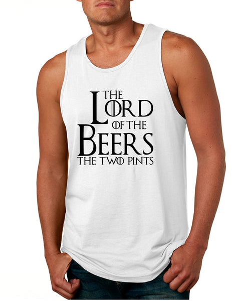 Men's Tank Top The Lord Of The Beers Two Pints Humor Top