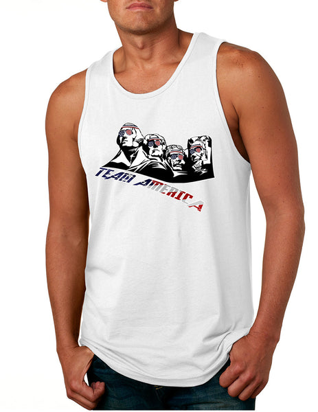 Men's Tank Top 4 Fathers American Team 4th Of July Top