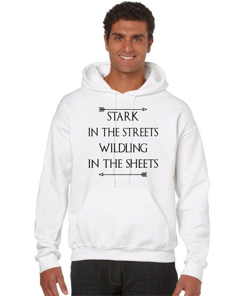 Stark in the streets wildling in the sheets men Hoodie - ALLNTRENDSHOP - 3