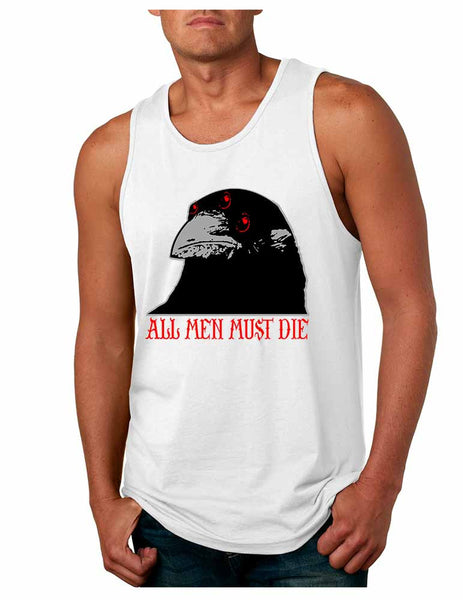 Three-eyed Crow All men must die men jersey tank top - ALLNTRENDSHOP - 7