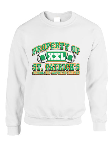 PROPERTY OF St patrick women sweatshirt - ALLNTRENDSHOP - 1