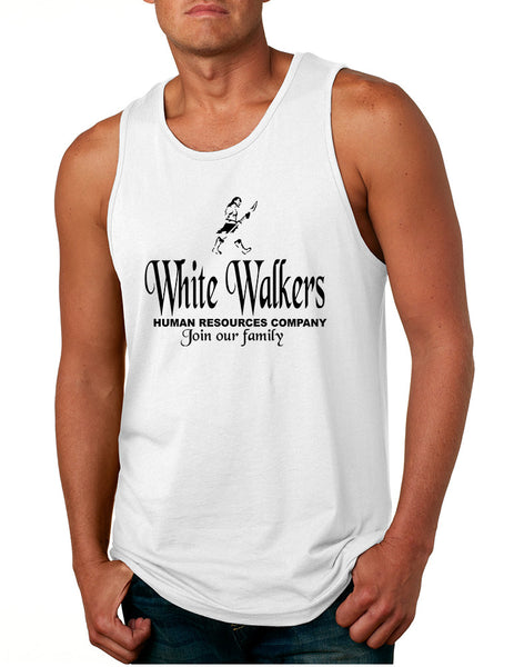 Men's Tank Top White Walkers Human Resources Company