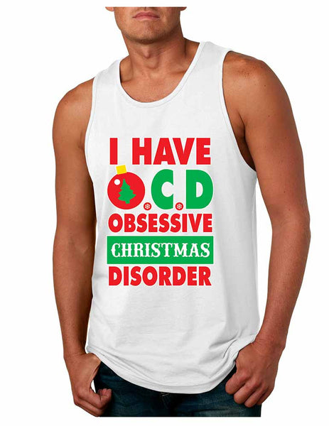 Obsessive christmas disorder Men's Jersey Tank - ALLNTRENDSHOP - 4