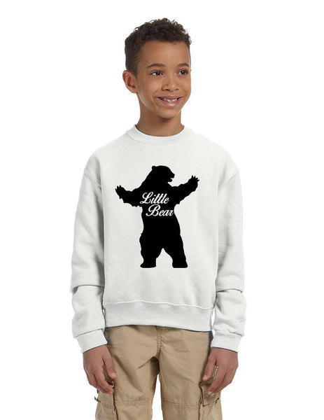 Kids Youth Crewneck Little Bear Family Shirt Xmas Cute Gift - ALLNTRENDSHOP - 1