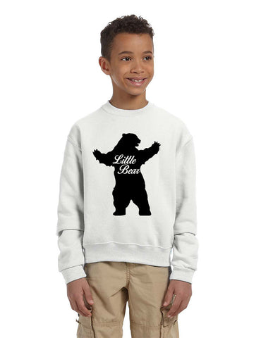 Kids Youth Crewneck Little Bear Family Shirt Xmas Cute Gift - ALLNTRENDSHOP - 1