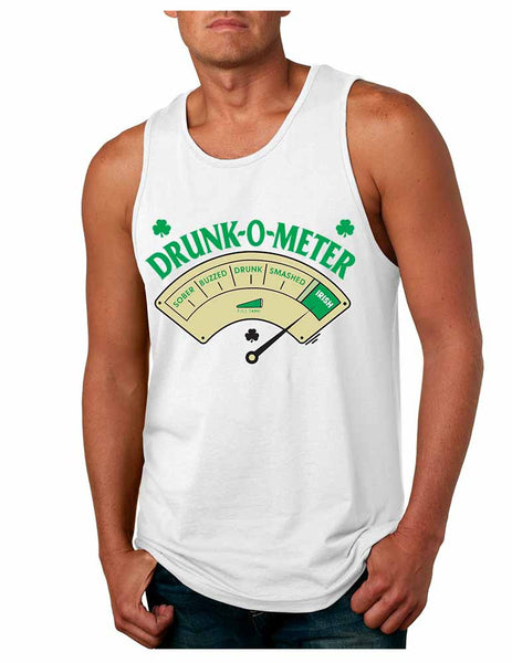 Drunk-O-Meter Men Jersey Tank saint patricks day - ALLNTRENDSHOP