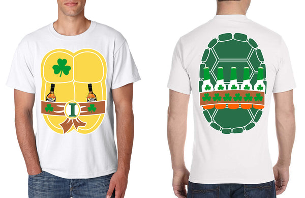 Men's T Irish Ninja St Patrick's Day Cool Party Tee Shirt