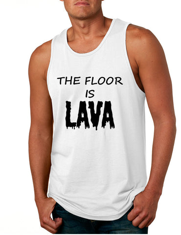 Men's Tank Top The Floor Is Lava Childhood Game Hot Popular Top