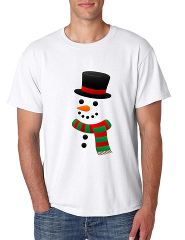 Men's T Shirt Snowman Ugly Christmas Xmas Gift Cool Holiday Top