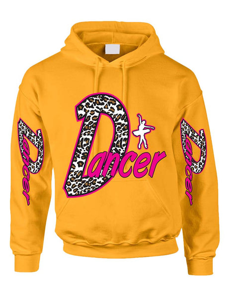 Dancer White Leopard women's Hoodies - ALLNTRENDSHOP