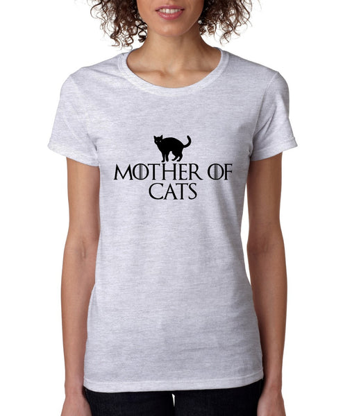 Mother of cats womens t-shirt