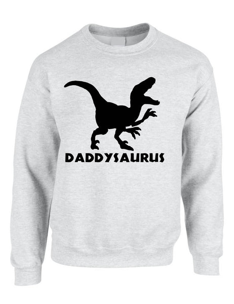 Men's Sweatshirt Daddy Saurus Fathers Day Gift Love Dad Matching Top