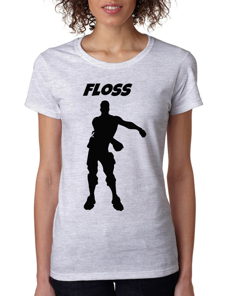 Women's T Shirt Floss Black Trendy Floss Dance Shirt Flossing Dancer