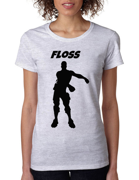 Women's T Shirt Floss Black Trendy Floss Dance Shirt Flossing Dancer