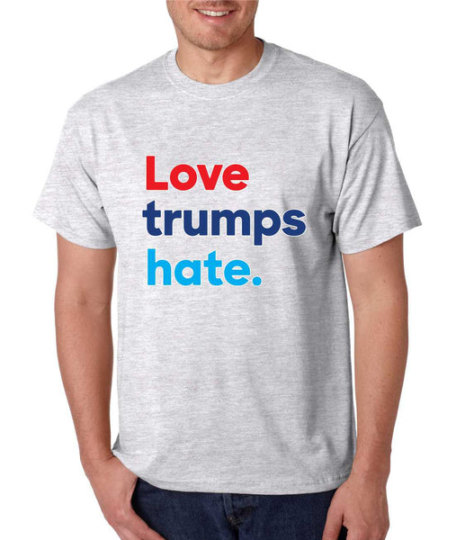 Men's T Shirt Love Trumps Hate Elections 2016 USA Tee - ALLNTRENDSHOP - 6