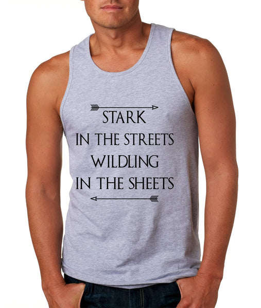 Stark in the streets wildling in the sheets men jersey tank top - ALLNTRENDSHOP - 6