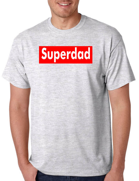 Men's T Shirt Super Dad Tee Fathers Day Shirt Best Daddy Gift Idea