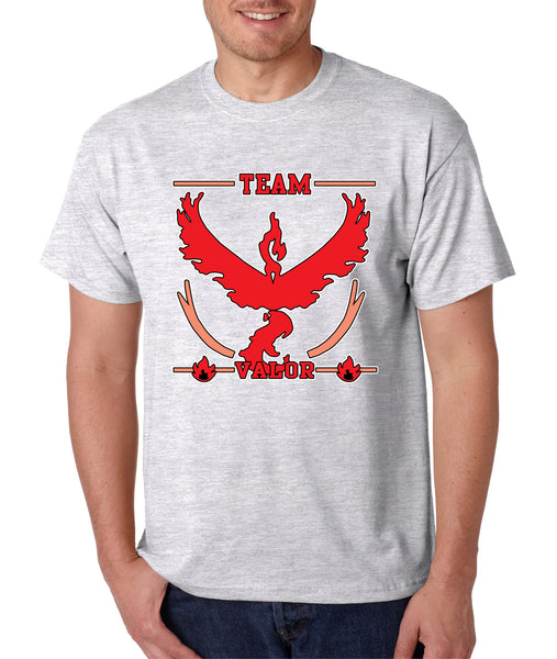 Men's T Shirt Team Valor Red Team Shirt