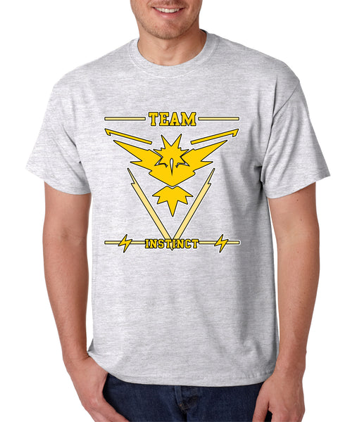 Men's T Shirt Team Instinct Yellow Team Shirt