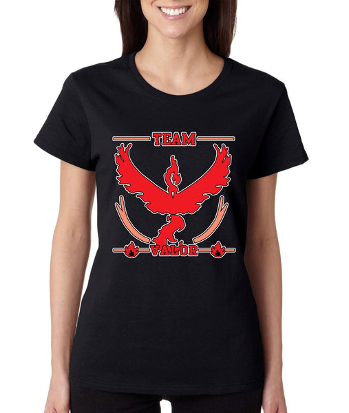 Team red Valor womens t-shirt