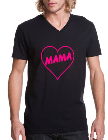 Men's V Shirt Mama Trendy Shirt Hot Tee Cool Gift
