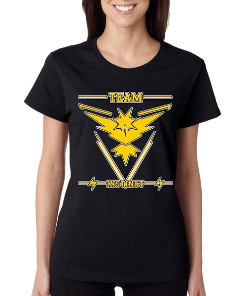 Team Yellow Instinct womens t-shirt