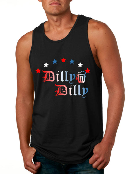 Men's Tank Top Dilly Dilly 4th Of July Trending Cheers Love USA Top