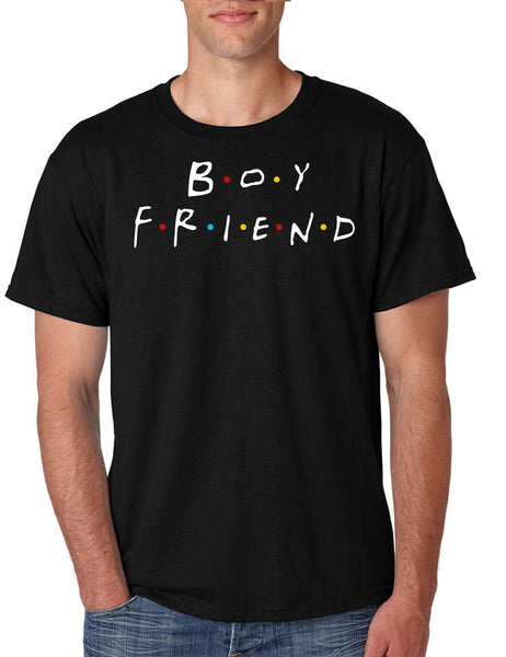 Men's T Shirt Boyfriend Love Friends Gift Popular Top Trendy Shirt