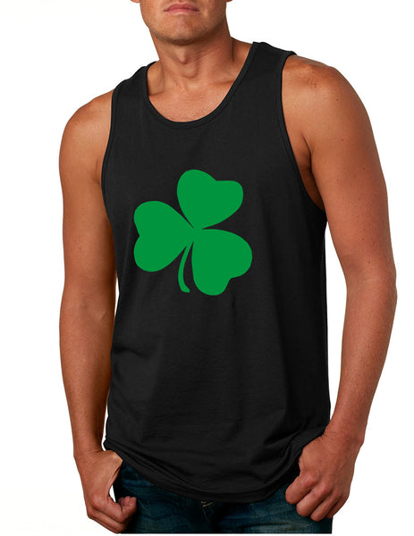Men's Tank Top Green Shamrock Graphic St Patrick's Day Top - ALLNTRENDSHOP - 2