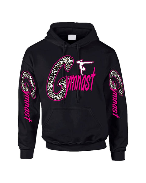 Gymnast White Leopard women's Hoodies - ALLNTRENDSHOP