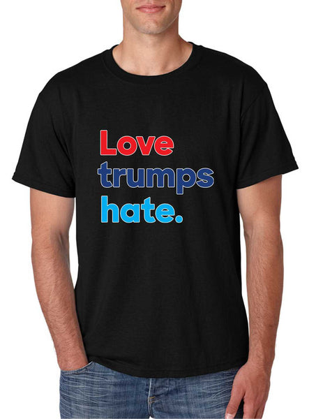 Men's T Shirt Love Trumps Hate Elections 2016 USA Tee - ALLNTRENDSHOP - 5
