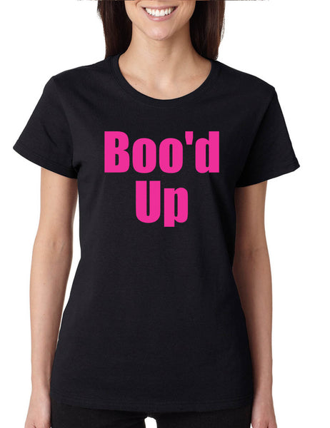Women's T Shirt Boo'd Up Trending Shirt Cute Top Popular Gift
