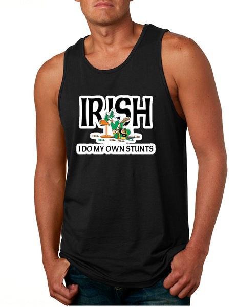 Men's Tank Top I Do My Own Irish Stunts St Patrick's Top