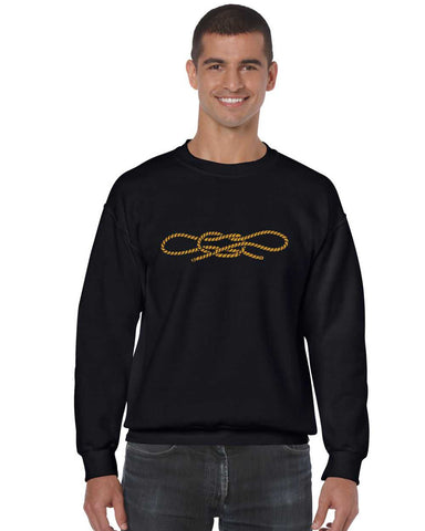 Men's Crewneck Pablo Escobar Rope Cool Handcuff Knot Top - ALLNTRENDSHOP - 1