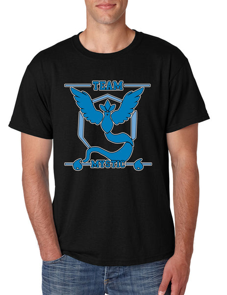 Men's T Shirt Team Mystic Blue Team Shirt